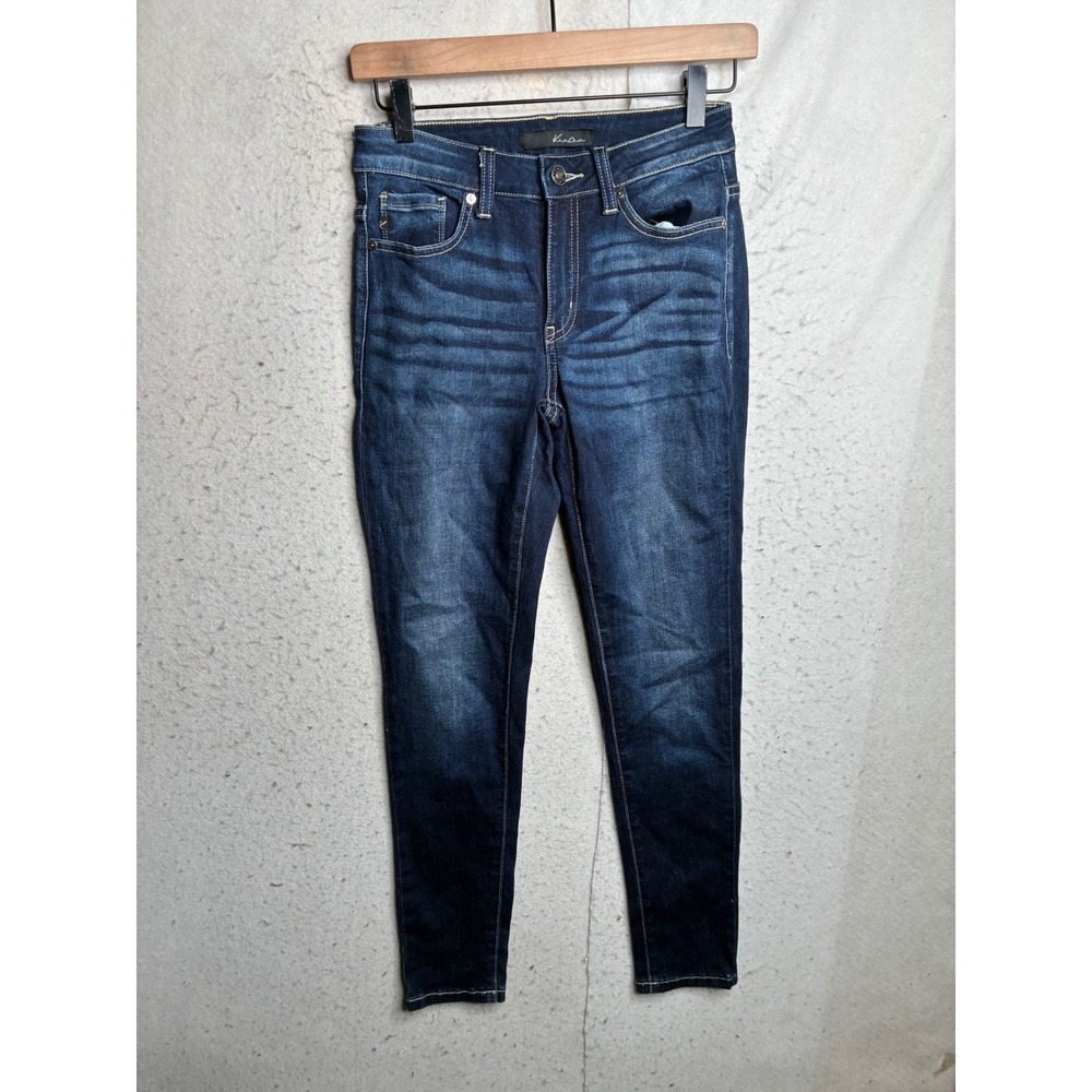 KanCan Los Angeles Dark Wash Skinny Jeans High Rise KC7085DH Size 26